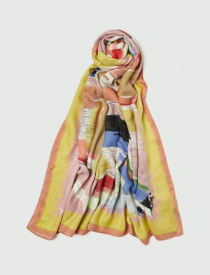 Szalik Damskie Marella Patterned Stole Kolorowe | Polska 157438-XWH