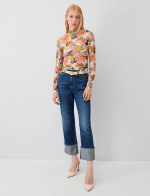 Top Damskie Marella Tulle Białe | Polska 409816-SIC