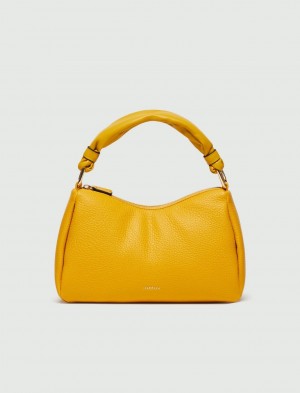 Torby Damskie Marella Shoulder-Paskiem Żółte | Polska 450619-ARY