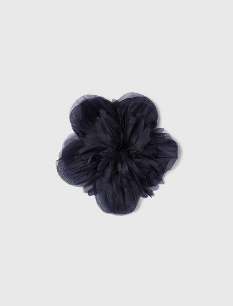 Brooch Damskie Marella Organza Granatowe | Polska 042731-OLU
