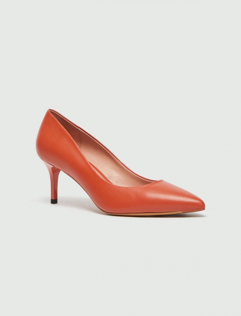 Buty Damskie Marella Skórzane Court Kolorowe | Polska 591462-SMO