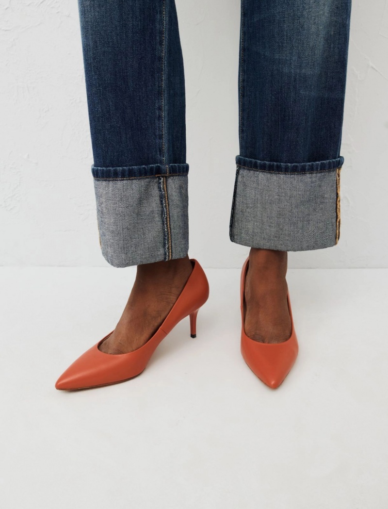 Buty Damskie Marella Skórzane Court Kolorowe | Polska 591462-SMO