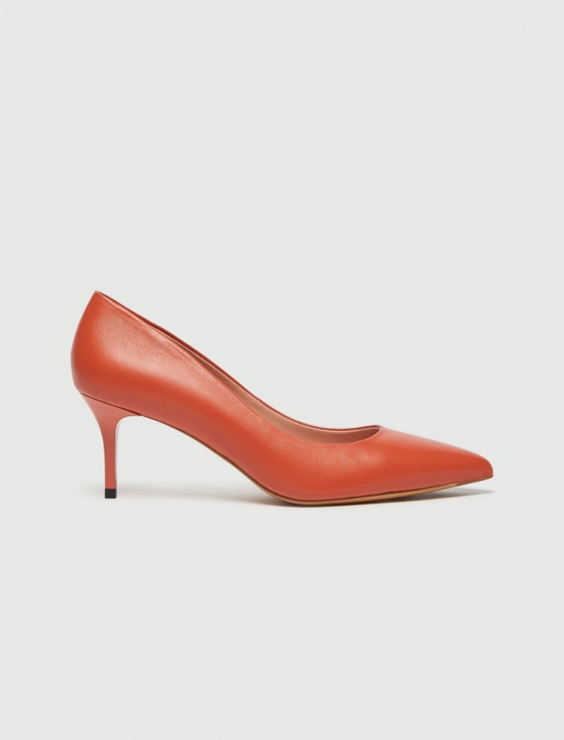 Buty Damskie Marella Skórzane Court Kolorowe | Polska 591462-SMO