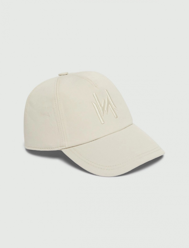 Czapka Damskie Marella Baseball Białe | Polska 513807-DFB