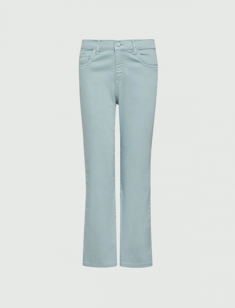 Jeansy Damskie Marella Flared Niebieskie Niebieskie | Polska 258470-OCB