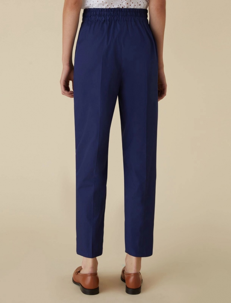 Joggery Damskie Marella Granatowe | Polska 473058-SNY