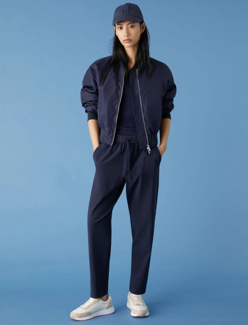 Joggery Damskie Marella Niebieskie | Polska 792418-ANH