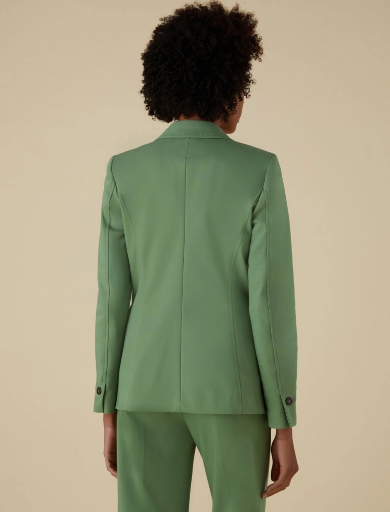 Marynarka Damskie Marella Semi-Fitted Zielone | Polska 489531-GJV