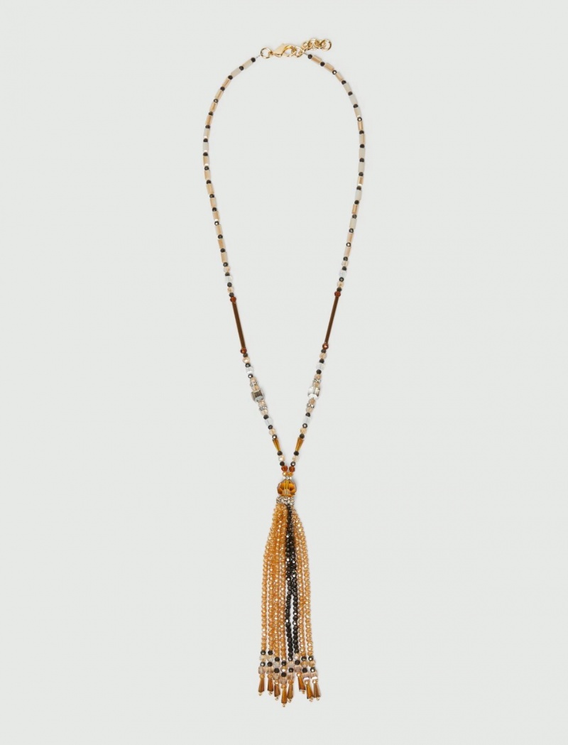 Naszyjnik Damskie Marella Tassel Złote | Polska 570184-JGI