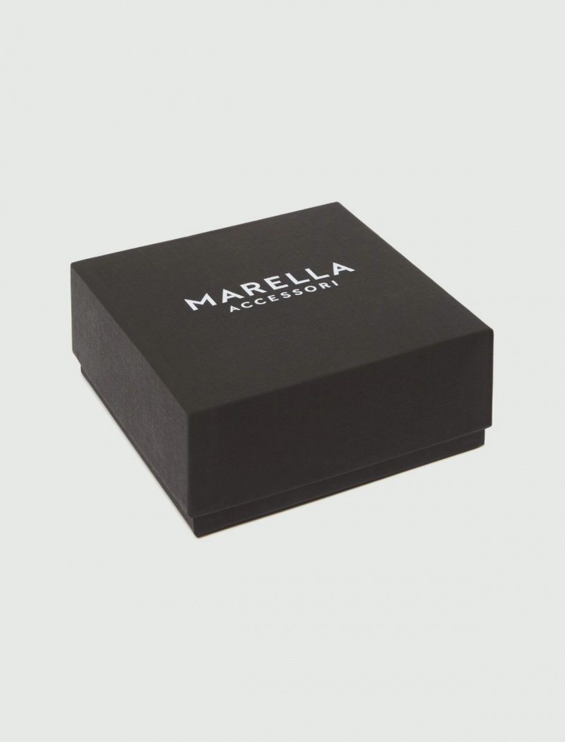Pasek Damskie Marella Logo Beżowe | Polska 607381-OAP