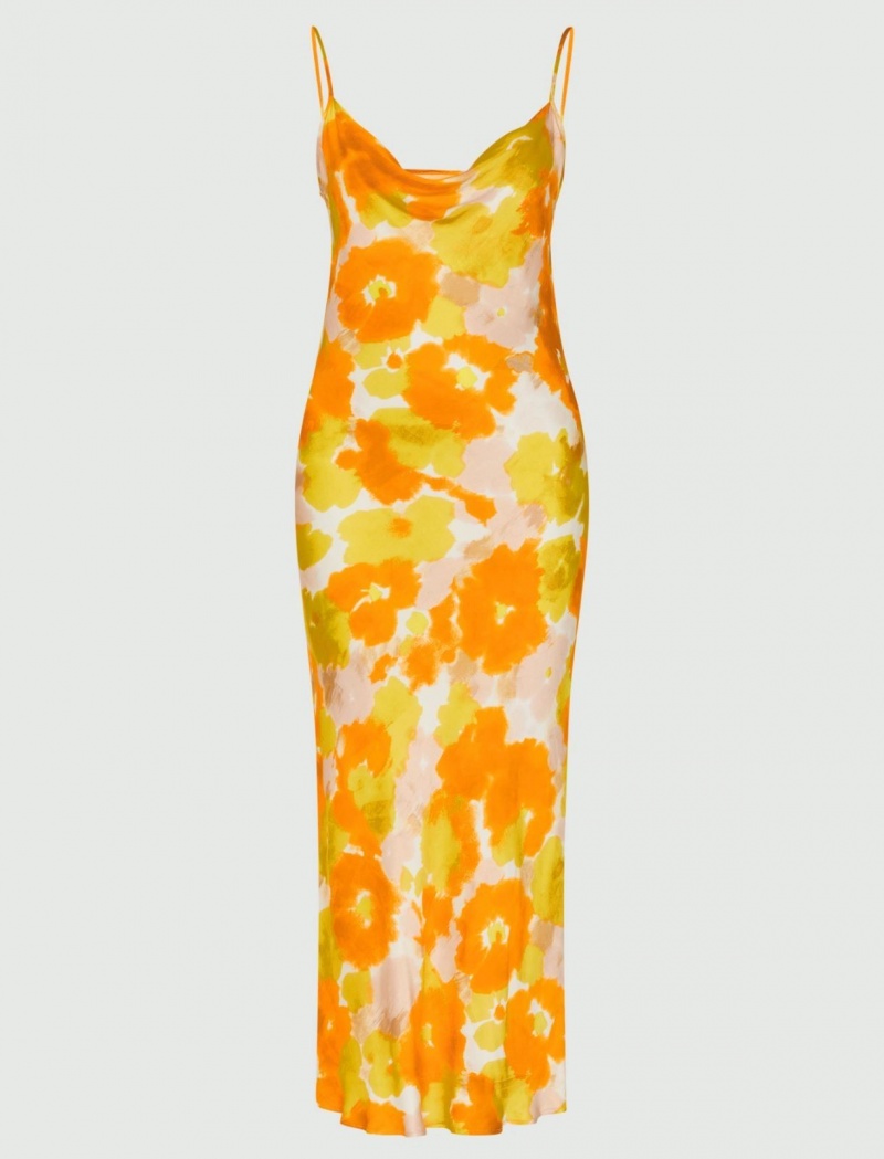 Sukienka Damskie Marella Camisole Różowe | Polska 961384-KUM