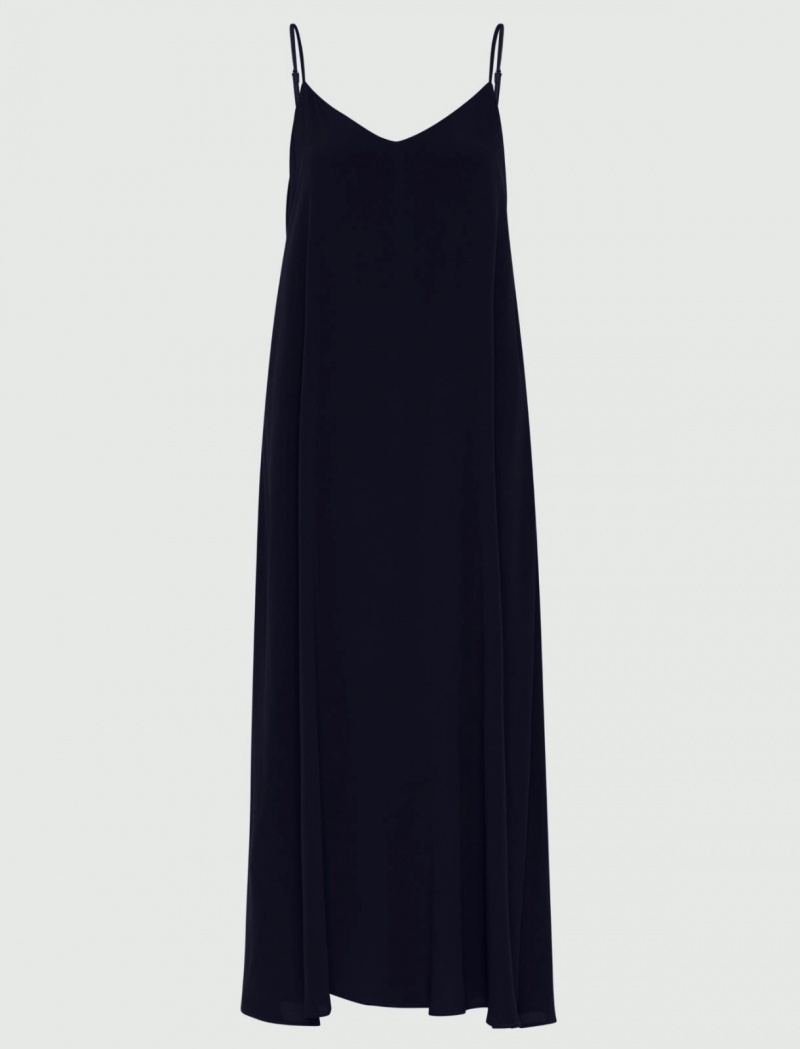Sukienka Damskie Marella Ruched Granatowe | Polska 142579-EDI