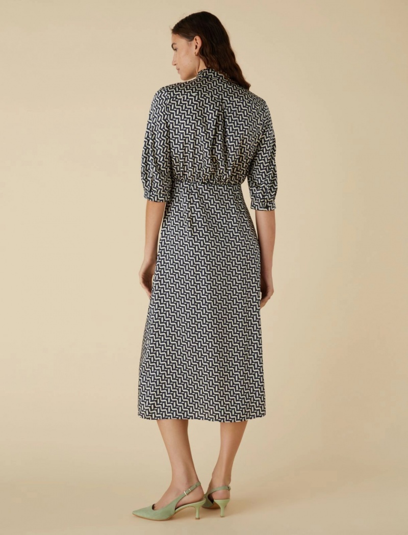 Sukienka Damskie Marella Shirt Niebieskie | Polska 279860-MBL
