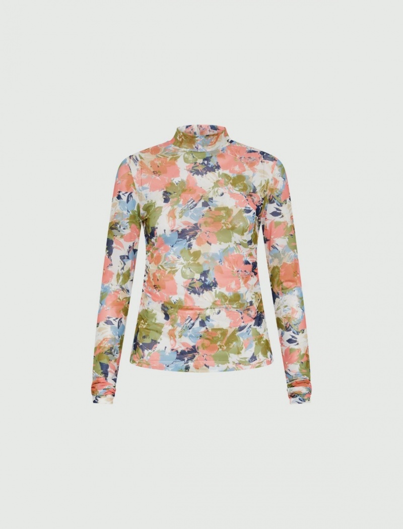 Top Damskie Marella Tulle Białe | Polska 409816-SIC