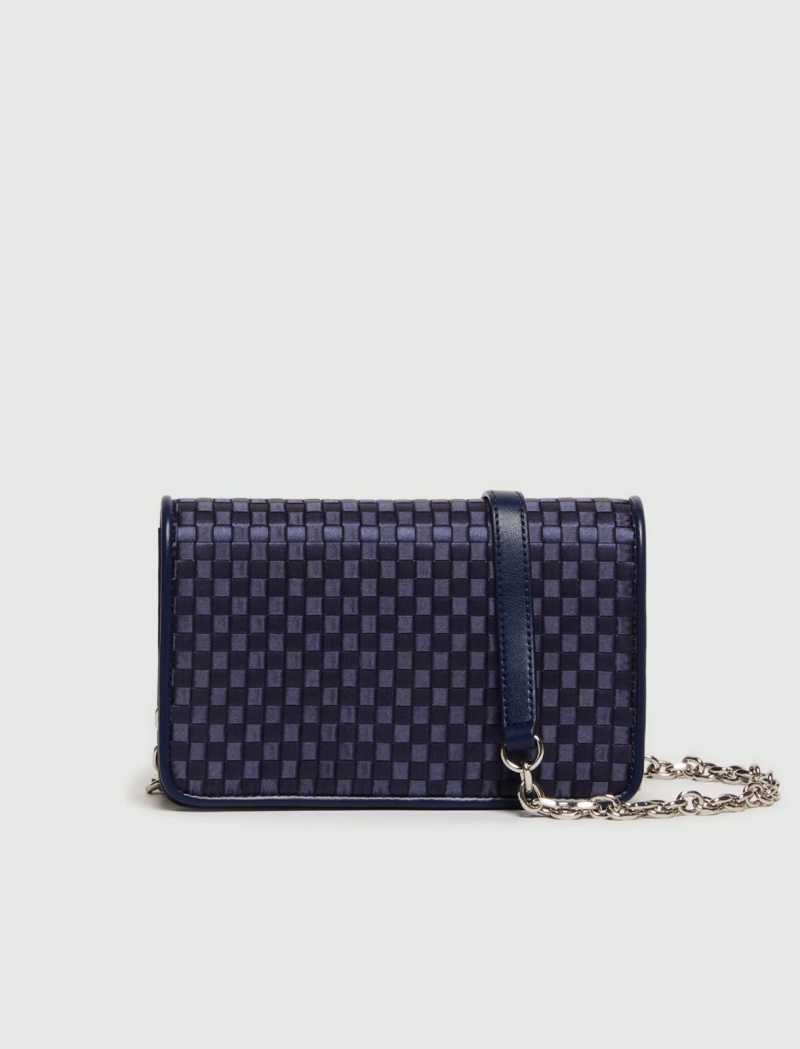 Torby Damskie Marella Satin Niebieskie | Polska 831205-XTL