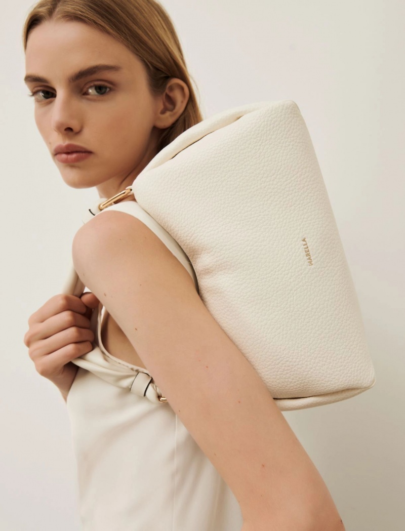 Torby Damskie Marella Shoulder-Paskiem Białe | Polska 023417-EUH