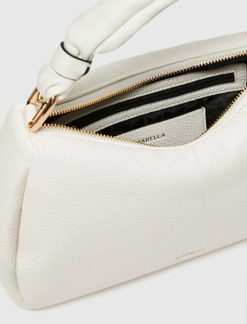 Torby Damskie Marella Shoulder-Paskiem Białe | Polska 023417-EUH