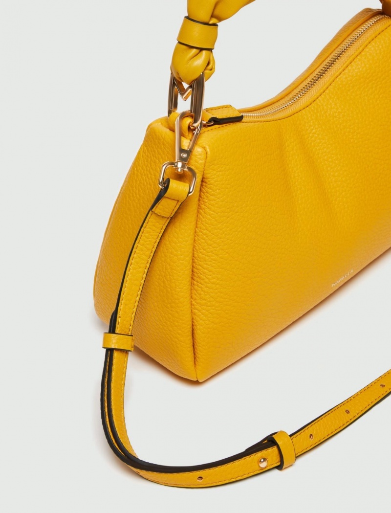 Torby Damskie Marella Shoulder-Paskiem Żółte | Polska 450619-ARY