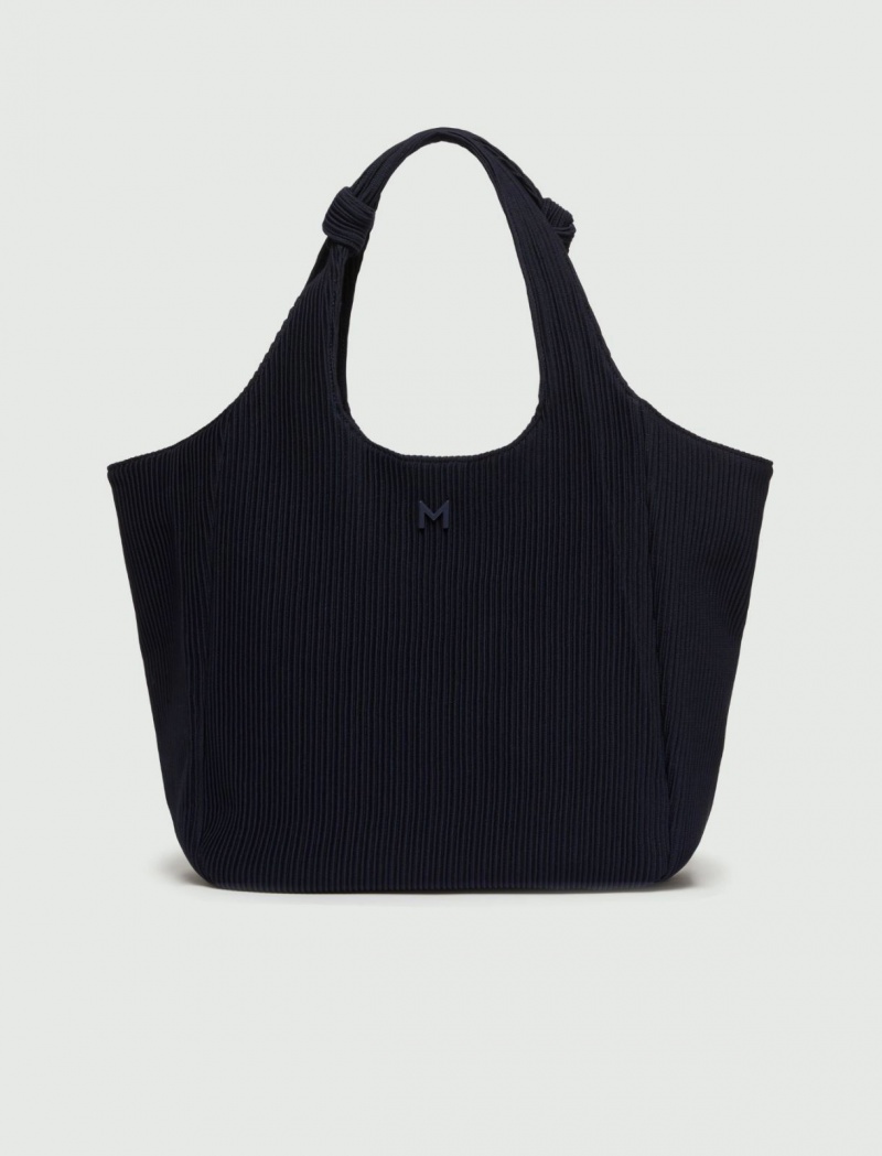 Torby Tote Damskie Marella Shopping Niebieskie | Polska 829317-KYJ